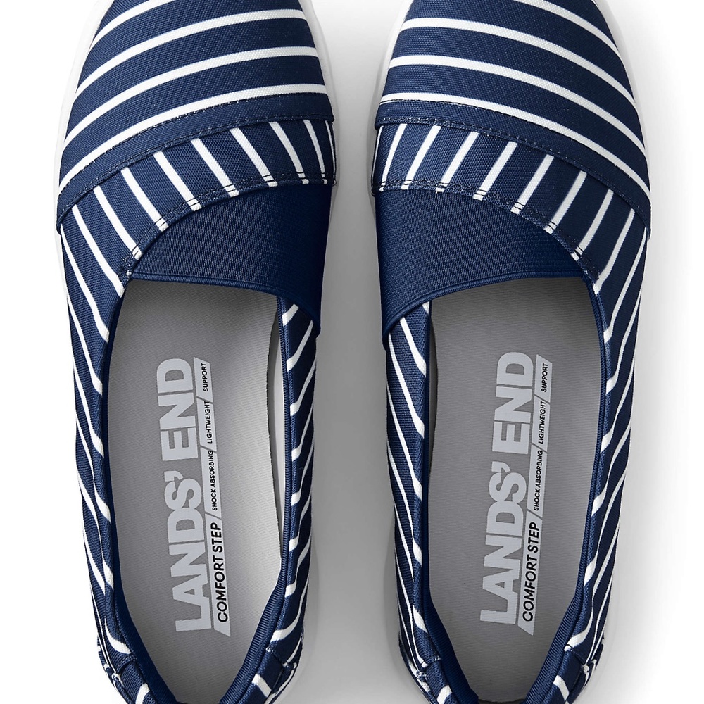 Land’s End Gatas Comfort Slip On Shoe 8D (Wide)